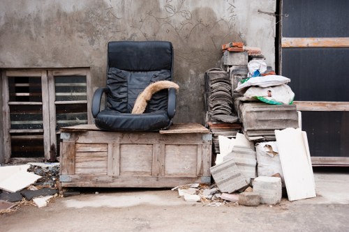Tools and equipment used for garden clearance in Turnham Green